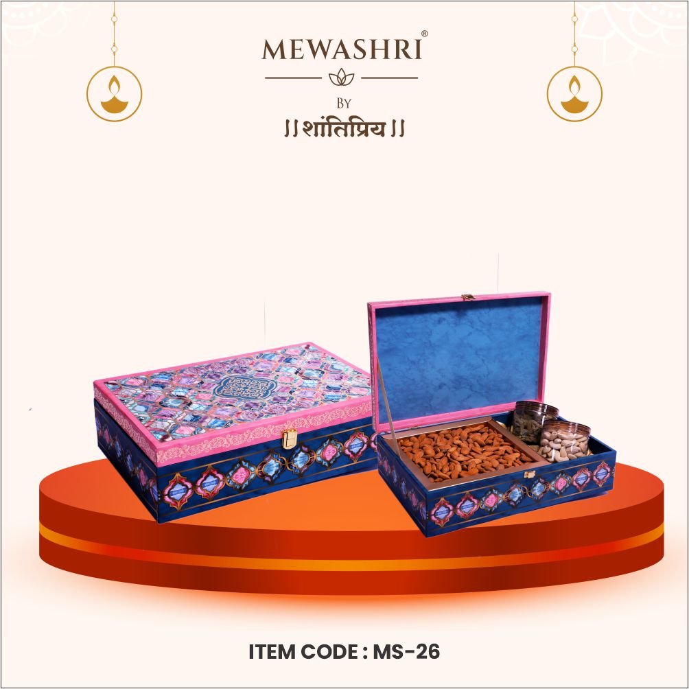 Mewashri Premium Kaju Badam Kishmish Box (1155g) | MS26