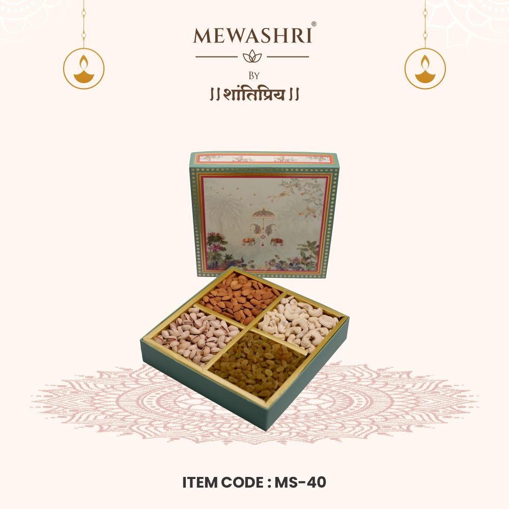 Mewashri Assorted Nut & Raisin Box (600g) | MS40 | Buy Online
